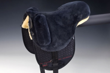 Preview: Christ Lammfell Fellsattel Premium Plus XH hoher Widerrist Warmblut