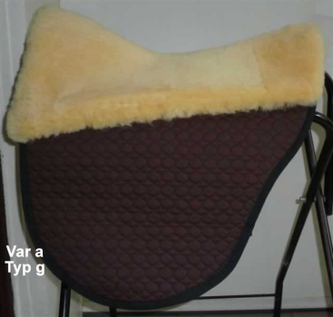 Christ Lammfell Schabracke Champ Ultra Plus Doppeltasche Wirbelsäulenfreiheit