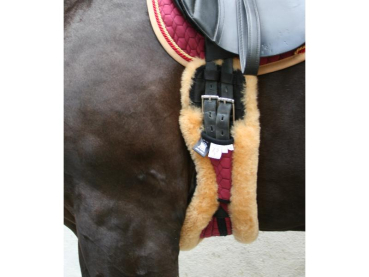 Mattes Lammfell Kurzgurt Asymmetrisch abnehmbar