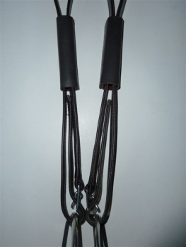 Preview: Steigbügelriemen Fellsattel Kunststoff / Leder und Fender