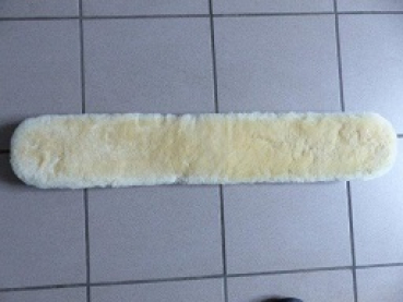 Preview: Westerngurt gerade Lammfell abnehmbar Duo