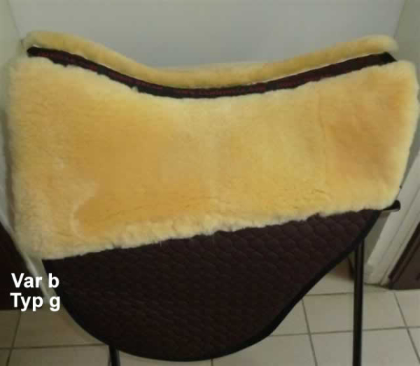 Christ Lammfell Schabracke Champ Ultra Plus Doppeltasche Wirbelsäulenfreiheit