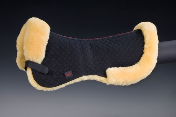 Christ Lammfell Sattelkissen Ultra große Tasche Rand