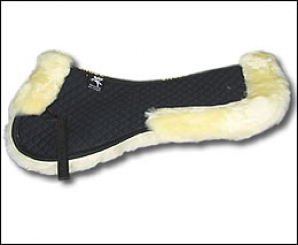 Engel Sattelkissen 2 Fellkranz vorne und hinten